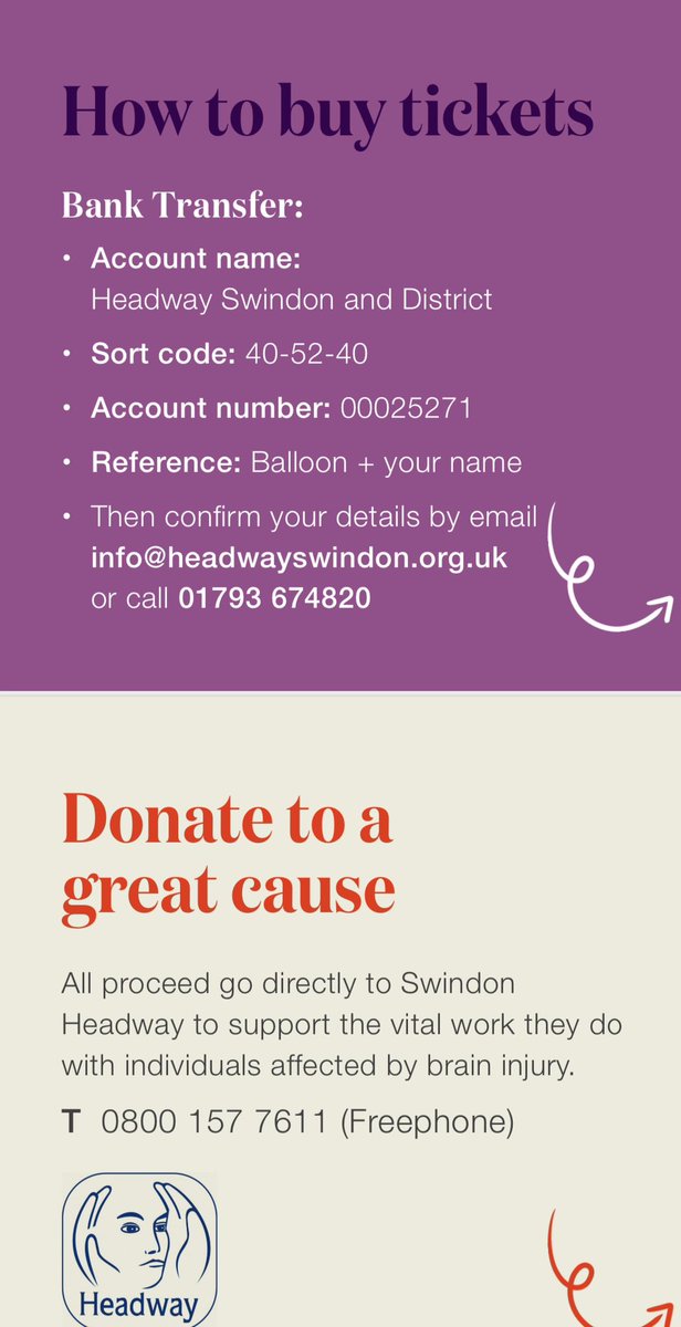 MBinjury's tweet photo. Headway Swindon are offering the chance to win a Virgin balloon flight. Read more below and/or click here: https://t.co/zAd8iZTJ9b

#braininjury #Headway #Balloonflight @HeadwaySwindon https://t.co/UQ0a344otZ