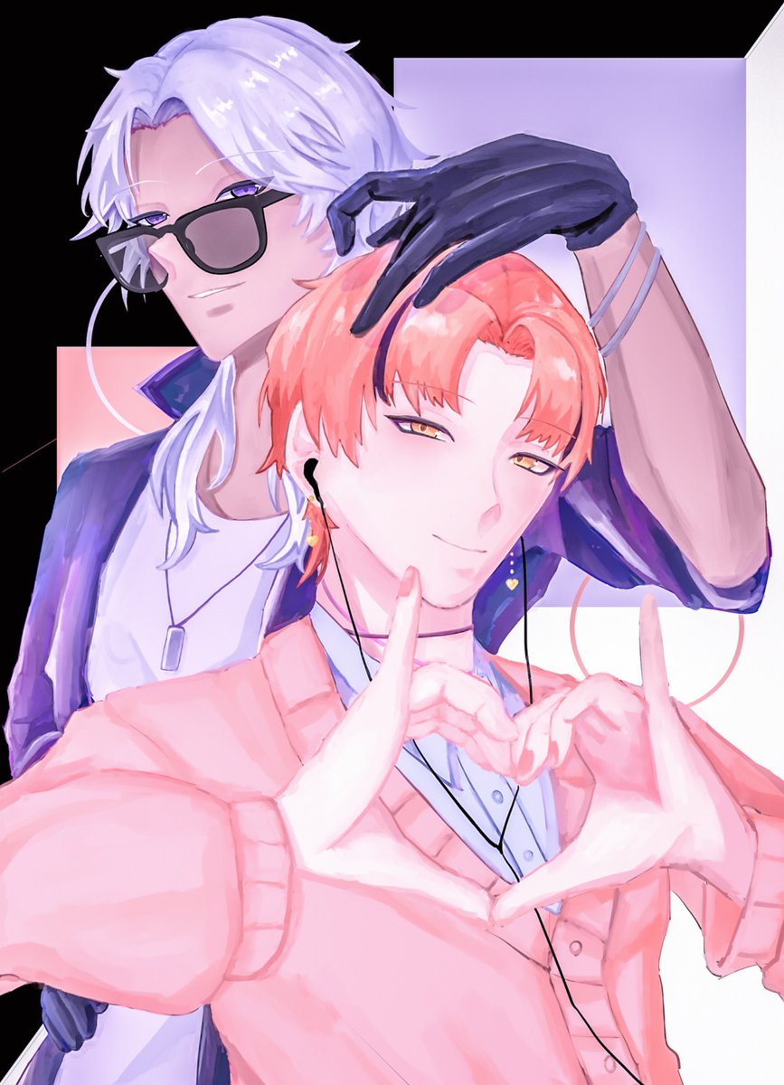 Zanko_san's tweet image. My followee’s OC 🎸🌹

(Sorry for drawing it without permission...!)