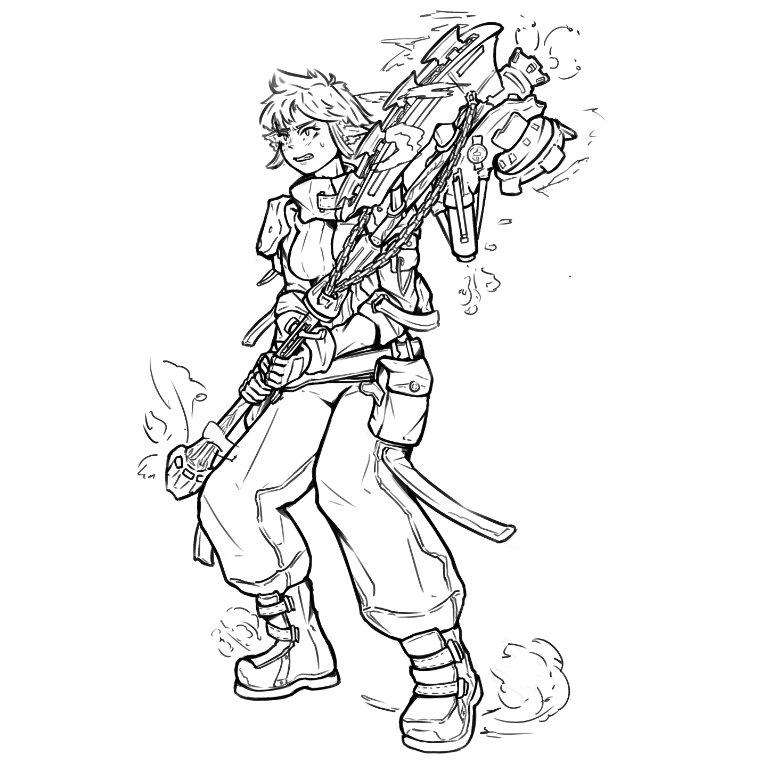 Teeda09's tweet image. LineArt
#wip #sketchart #illustration