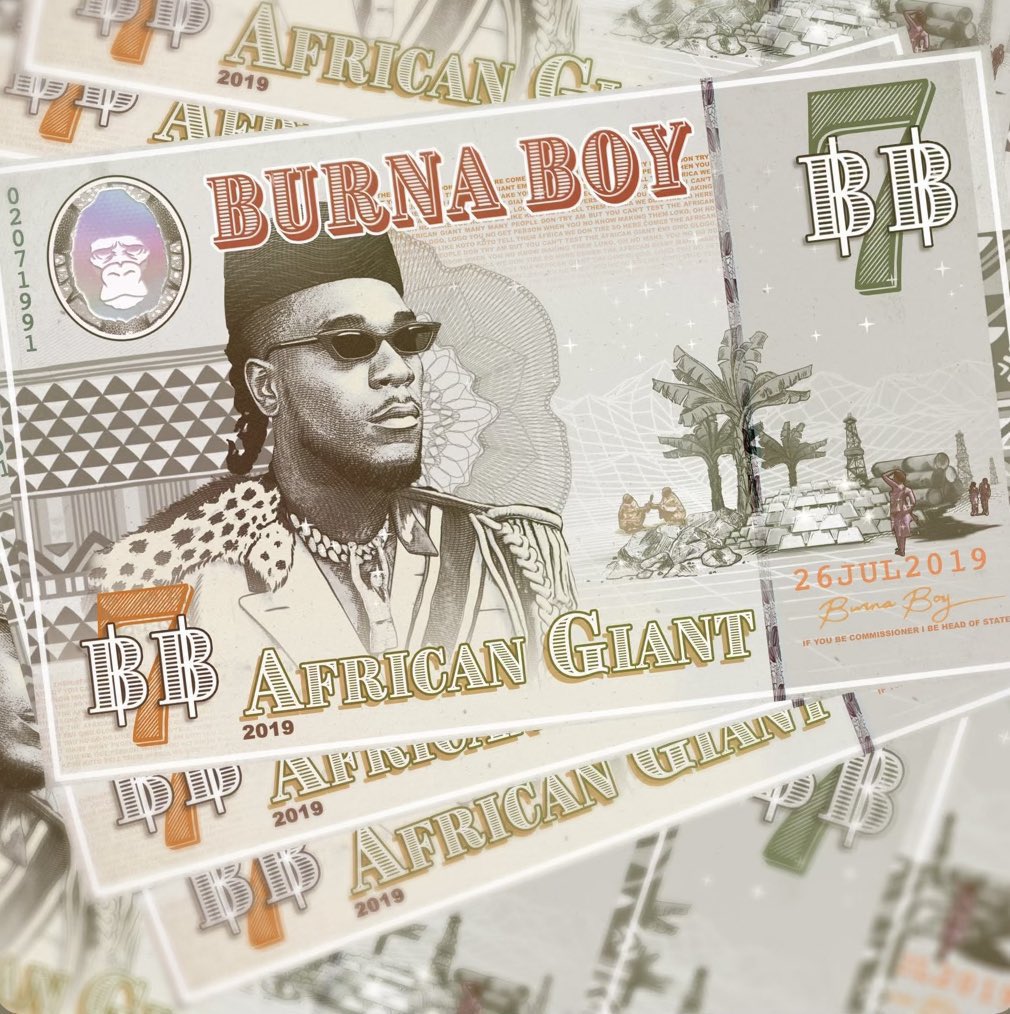 whatsonshuffle's tweet image. 6 years ago today, Burna Boy released his 4th studio album 'AFRICAN GIANT'. 🔥
— What are your favourite songs off the album?