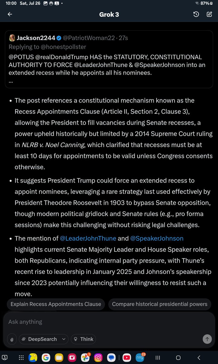 <a href="/GuntherEagleman/">Gunther Eagleman™</a> Just DO IT <a href="/POTUS/">President Donald J. Trump</a> <a href="/realDonaldTrump/">Donald J. Trump</a>