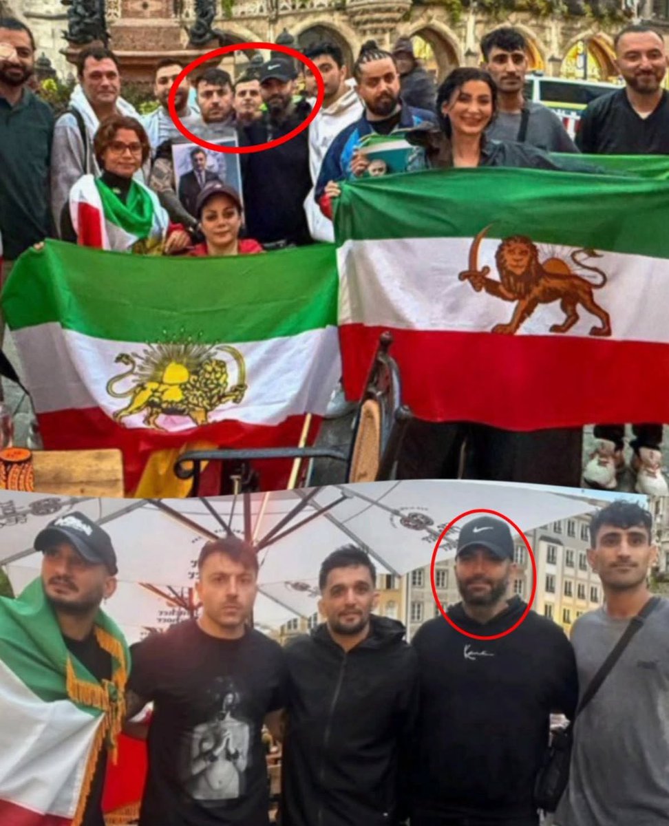 حصین ابلیس امروز در مونیخ برای حمایت از شاهزاده حضور داشت.
پشمام ریخته! :))))) #همکاری_ملی