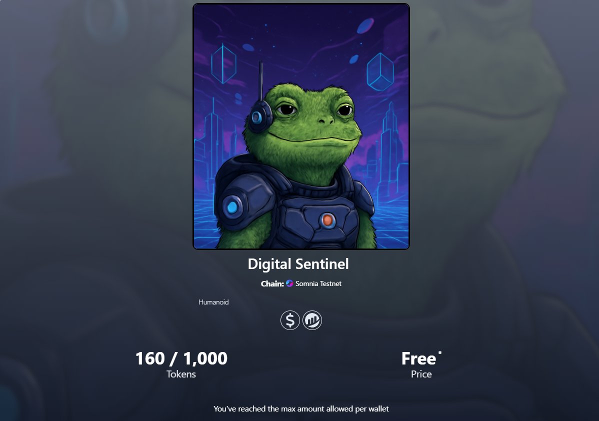 LeonardJ_24's tweet image. 🎉 I joined the SomniacArt NFT Weekend on @NFTs2Me by @SomniaEco
✅You Can Mint My Collection Here👇
digital-sentinel.testnet.nfts2.me
- this collection is inspired by Futurism
🔥 #SomniaArt