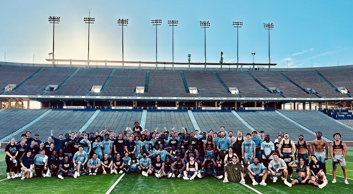 Summer Workouts ✅
Fall Camp 🔜

#WE