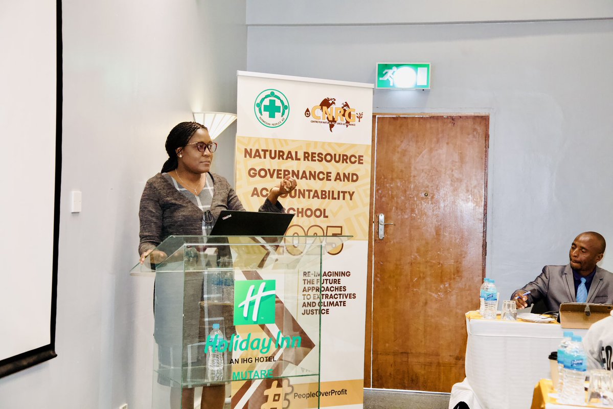 CNRG_ZIM's tweet image. “Re-imagining extractives begins with re-humanizing the communities affected.”
“Land, water, dignity, and health are not collateral damage. They're rights. “ Powerful presentation by Peggy Tavagadza from @ZLHRLawyers
#PeopleOverProfit #ClimateJustice