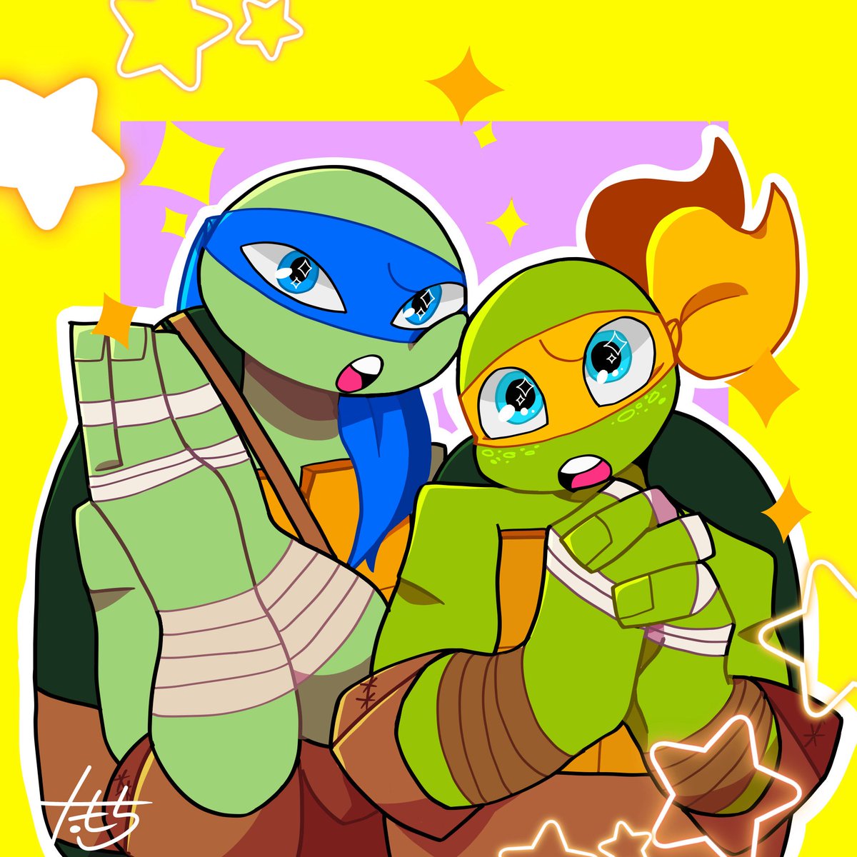 Oudon_udonnn's tweet image. 🙏✨/TMNT12