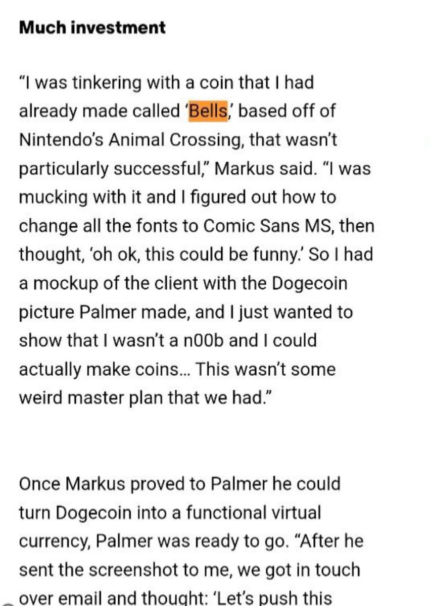 bigsmokesreal's tweet image. Back in 2013, @VICE did an article on @BillyM2k and @dogecoin where he referenced Bellscoin 😊
Billy, what did you think back then reading this?