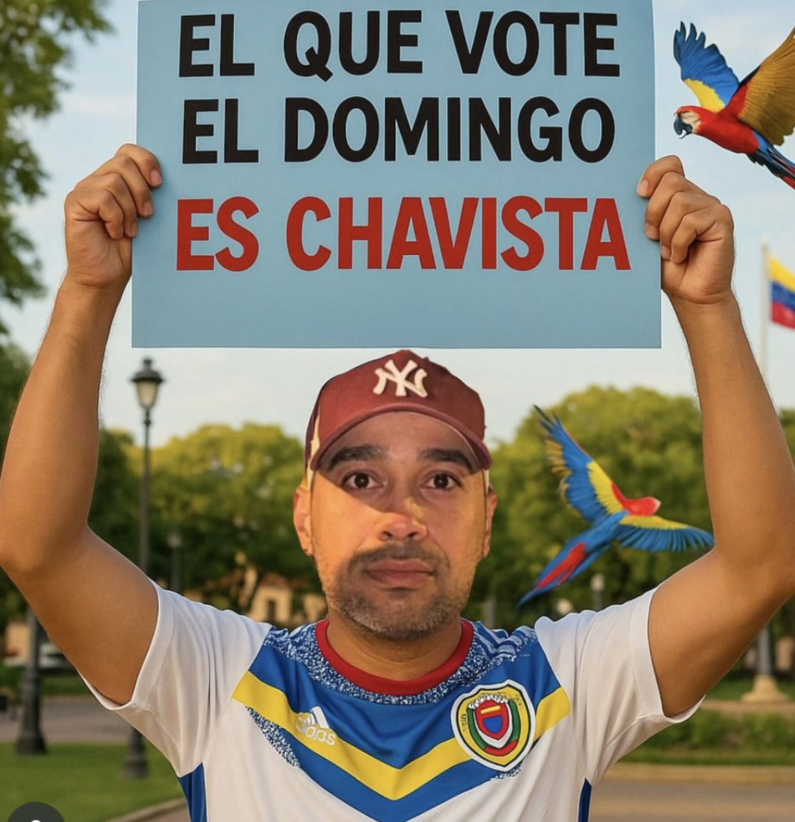 Pura_Miel's tweet image. #BendecidoFinDeSemanaMiGente
#AlacranesYEnchufadosSinBendición
Votar por un régimen ilegítimo que se robó las elecciones el pasado 28 Julio 2024 y como excusa decir que no se pueden perder alcaldías ni gobernaciones Jajajajajaja es que se les salió el plumero Madre Mia 🤣😂