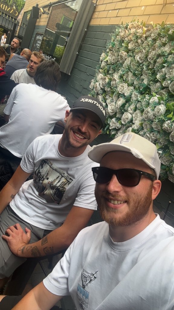 alexmarshy21's tweet image. The boys are back in town @AaronBrewer9928 😎