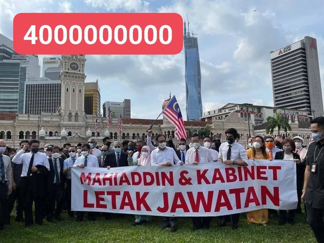 jangan demo masa sekarang. 

bagilah peluang 5 tahun Anwar mentadbir. 

jgn kacau kestabilan negara. 

demo zaman covid tak apa, sebab Anwar yang buat! 

kahkahkah