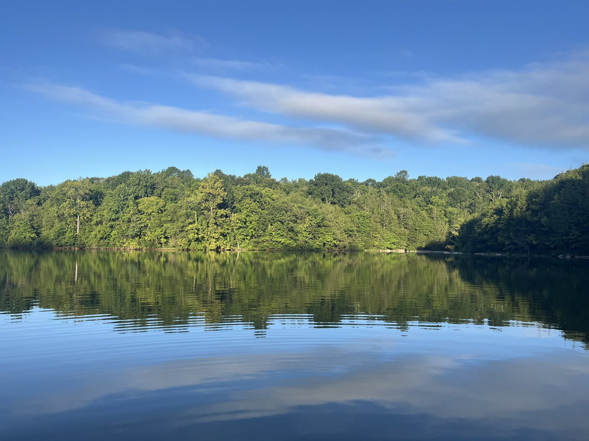 bignosekate77's tweet image. We took the fishing boat out at 6am this morning. Tennessee is beautiful!😊. Back home now, it’s getting hot!☀️