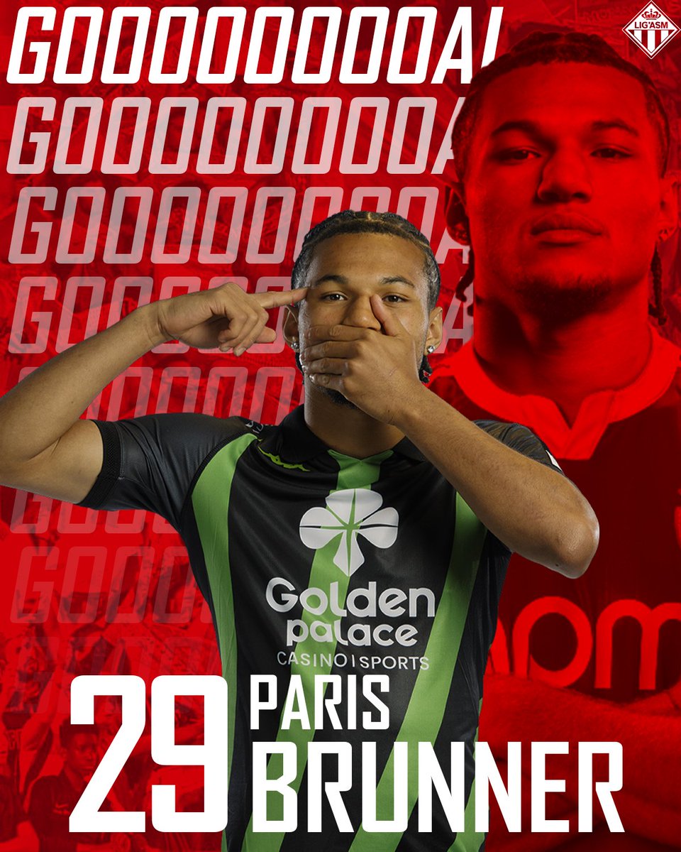 LigASM_'s tweet image. 50&apos; | 𝘽𝙐𝙐𝙐𝙐𝙐𝙐𝙐𝙐𝙐𝙐𝙏 𝘿𝙀 𝙋𝘼𝙍𝙄𝙎 𝘽𝙍𝙐𝙉𝙉𝙀𝙍 !

Premier but de l&apos;allemand avec Monaco ! Une tête parfaite coupée au premier poteau.

(ps : promis il aura bientôt sa photo en rouge et blanc sur le visuel 😅)

0️⃣-2️⃣ #DSCASM