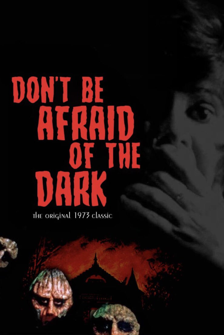 monstersndrinks's tweet image. Heard our latest podcast episode? (episode, #154) Malicious gnomes of unknown origin is our topic of conversation. Or, more specifically, 1973’s “TV movie”, “Don’t be afraid of the Dark” w/Kim Darby, Jim Hutton &amp;amp; William Demarest. Listen here: buzzsprout.com/679904/episode…