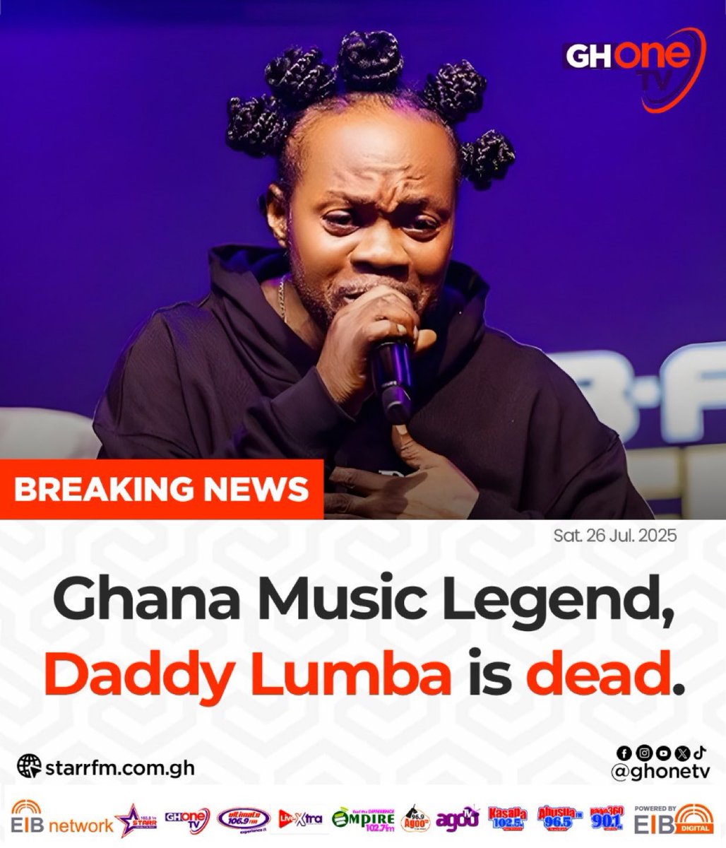 26110Ken's tweet image. Rest well legend
“RIP Daddy Lumba Charles Kwadwo Fosu Coding Frimpong Rest in Peace Andy Dosty Confirmed”