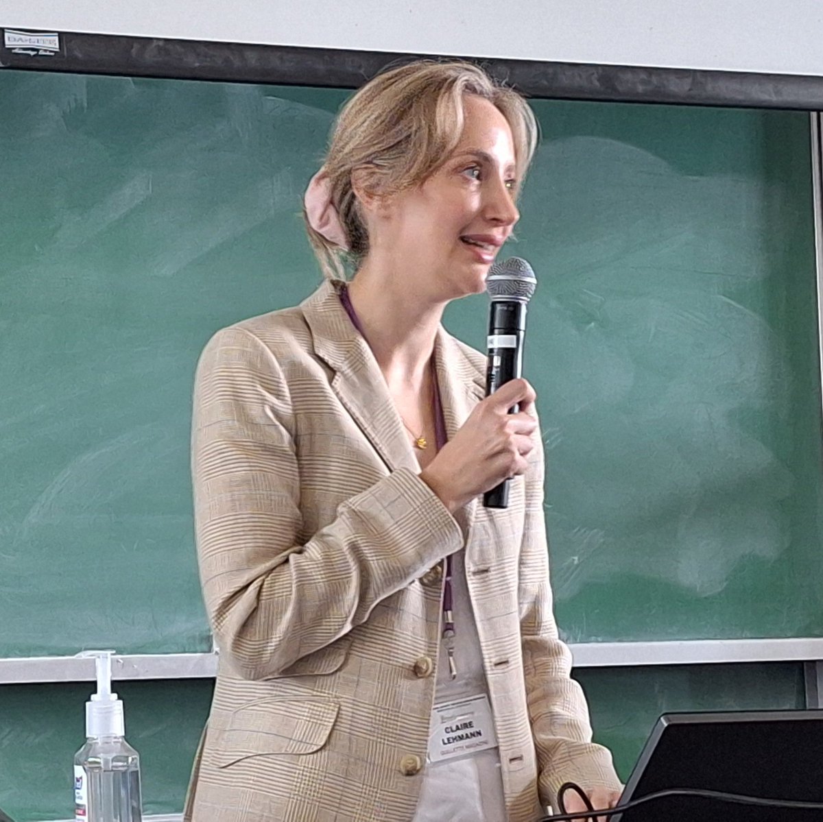 RiotIQ's tweet image. The first presentation of today at ISIR 2025 is from @clairlemon (founder of @Quillette), who is receiving the Constance Holden Award for Distinguished Journalism.