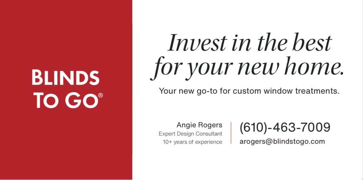 SpotlightBerks's tweet image. THANK YOU to Angie Rogers and Blinds To Go. Their generous support of SPOTLIGHT ON BERKS SPORTS and the belief that EVERY ATHLETE MATTERS is greatly appreciated. blindstogo.com