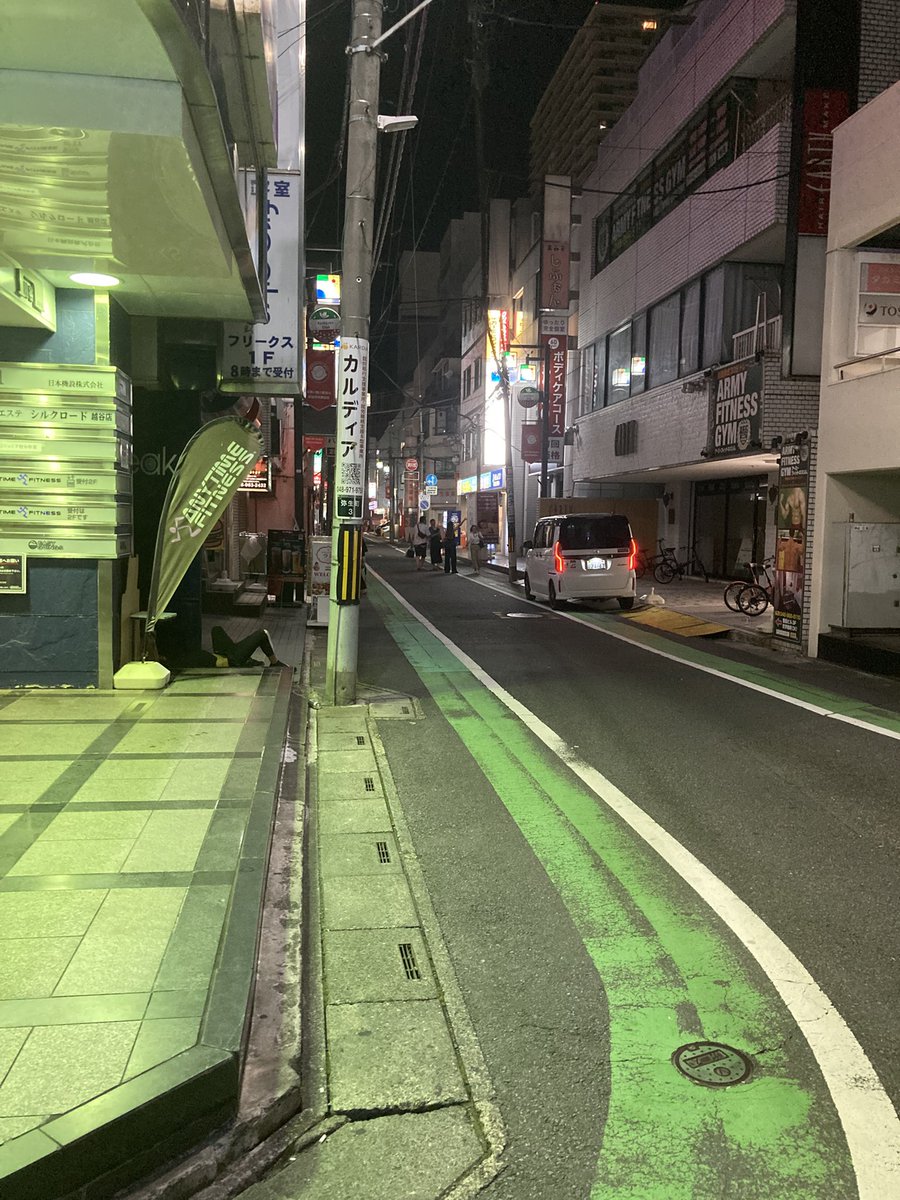 goriraceo's tweet image. 花火大会後の越谷駅前付近…
写真中央左に泥酔して寝てる方が…
越谷…酔っ払い…寝る…東武線…の、横…
東…横……!そう!
東横!!
越谷は東横!つまり歌舞伎町なんです!