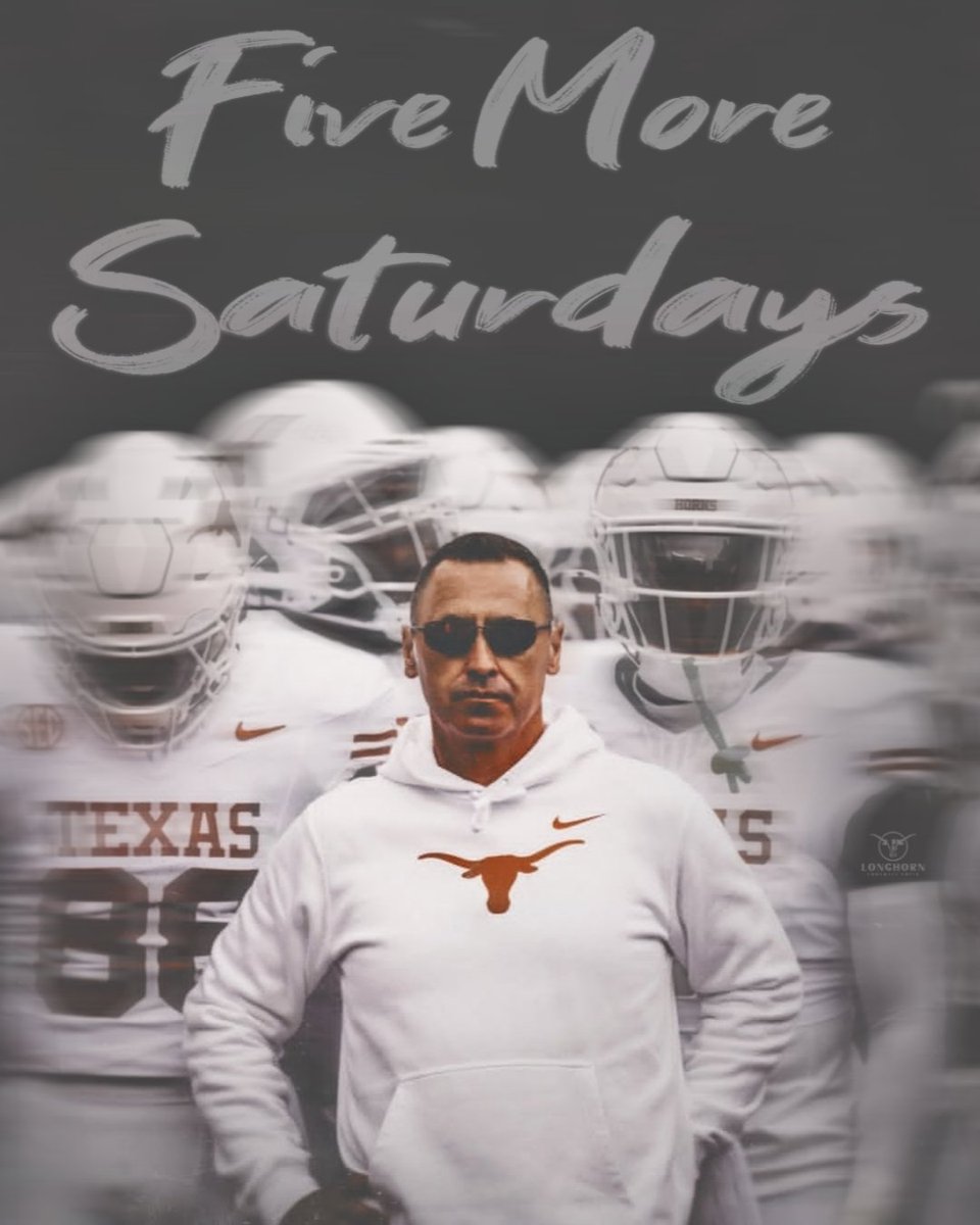 UTFootballEdits's tweet image. 5 More Saturdays! They ain&apos;t ready! 🤘🏾