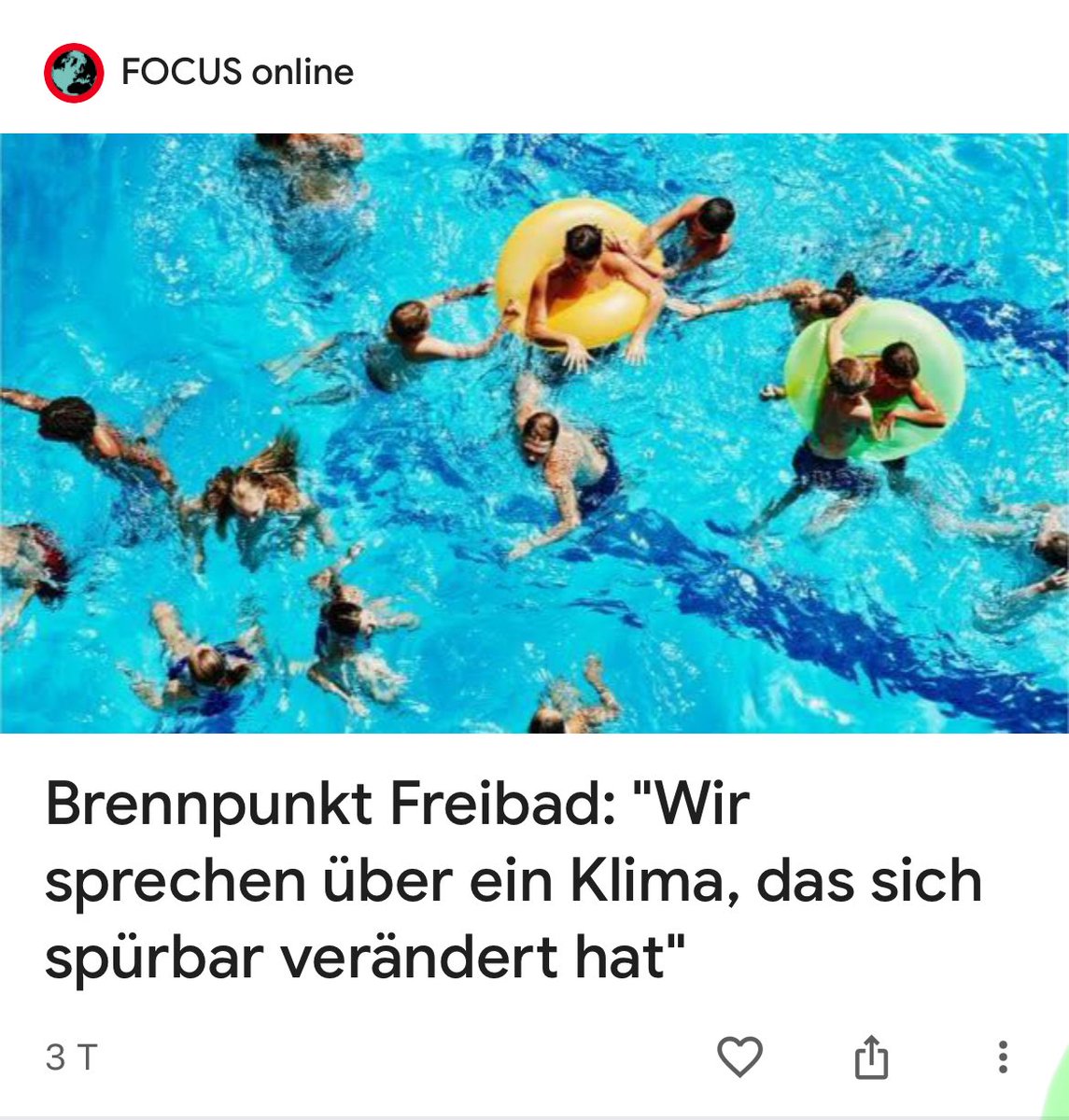 Der menschengemachte Klimawandel.