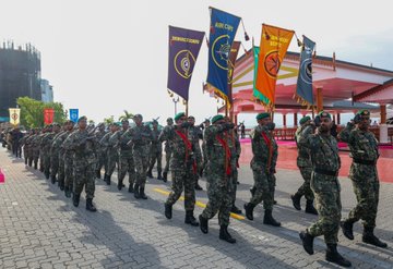 nijunction's tweet image. Prime Minister Narendra Modi attends the 60th Independence Day celebrations of the Maldives at the Republic Square in Male, as the ‘Guest of Honour’.