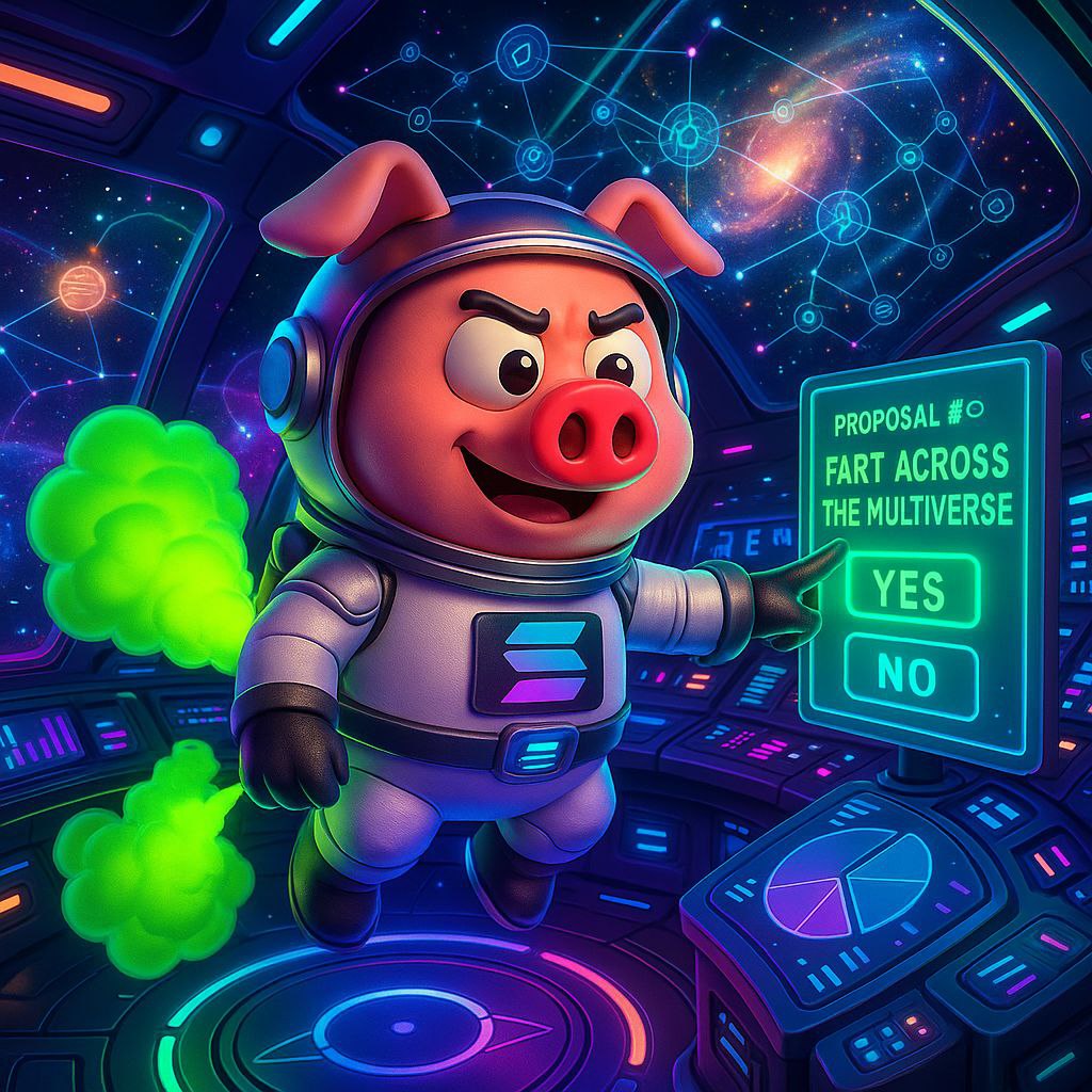 📣 This post is to update the token's info on jup.ag

✅ Listed on CoinGecko
✅ Contract audited by Coinsult
✅ 2 NFT collections (Golden Gas &amp; Neon Gas)
✅ Game in development – PvP with on-chain wagers
Official Links:
🌐 fartpigcoin.com
📄 Audit: