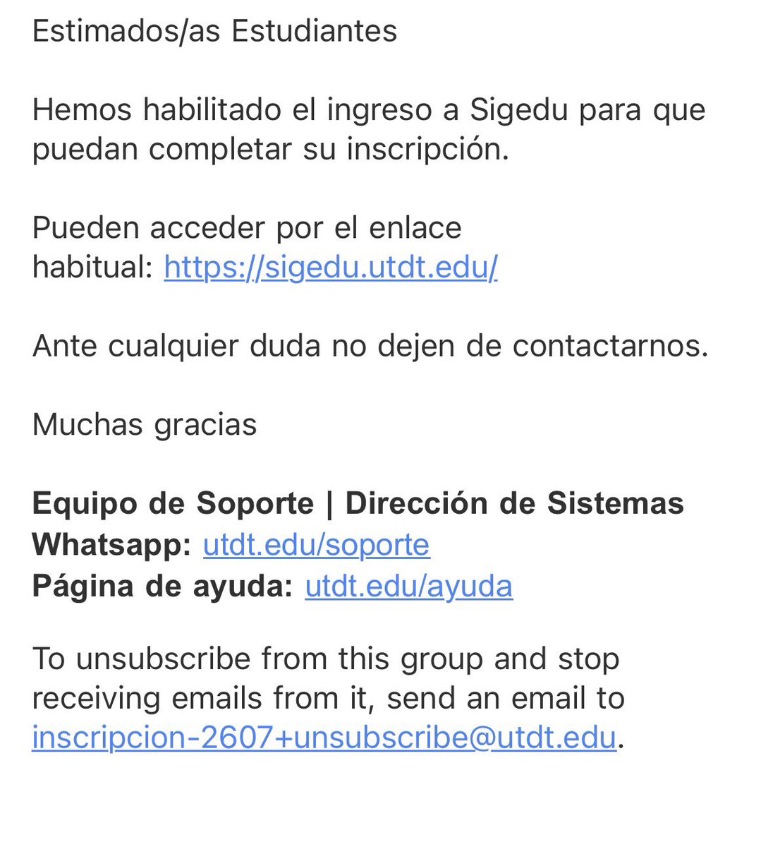 Lo viejo funciona, aguante sigedu