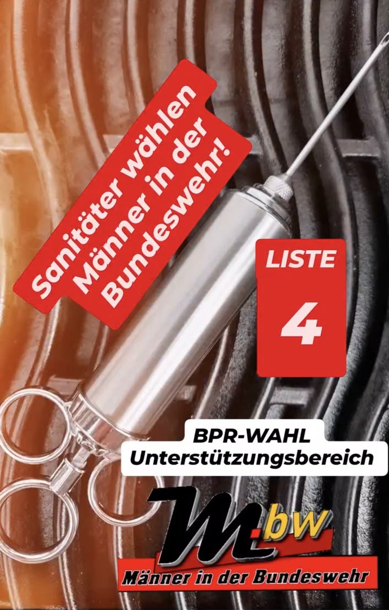 Wir kandidieren für den BPR beim Unterstützungskommando!
Weiteres in Kürze!

Jeder, der uns unterstützen möchte,  ist willkommen. 

#Bundeswehr
#Unterstützungsbereich
#UstgKdoBw