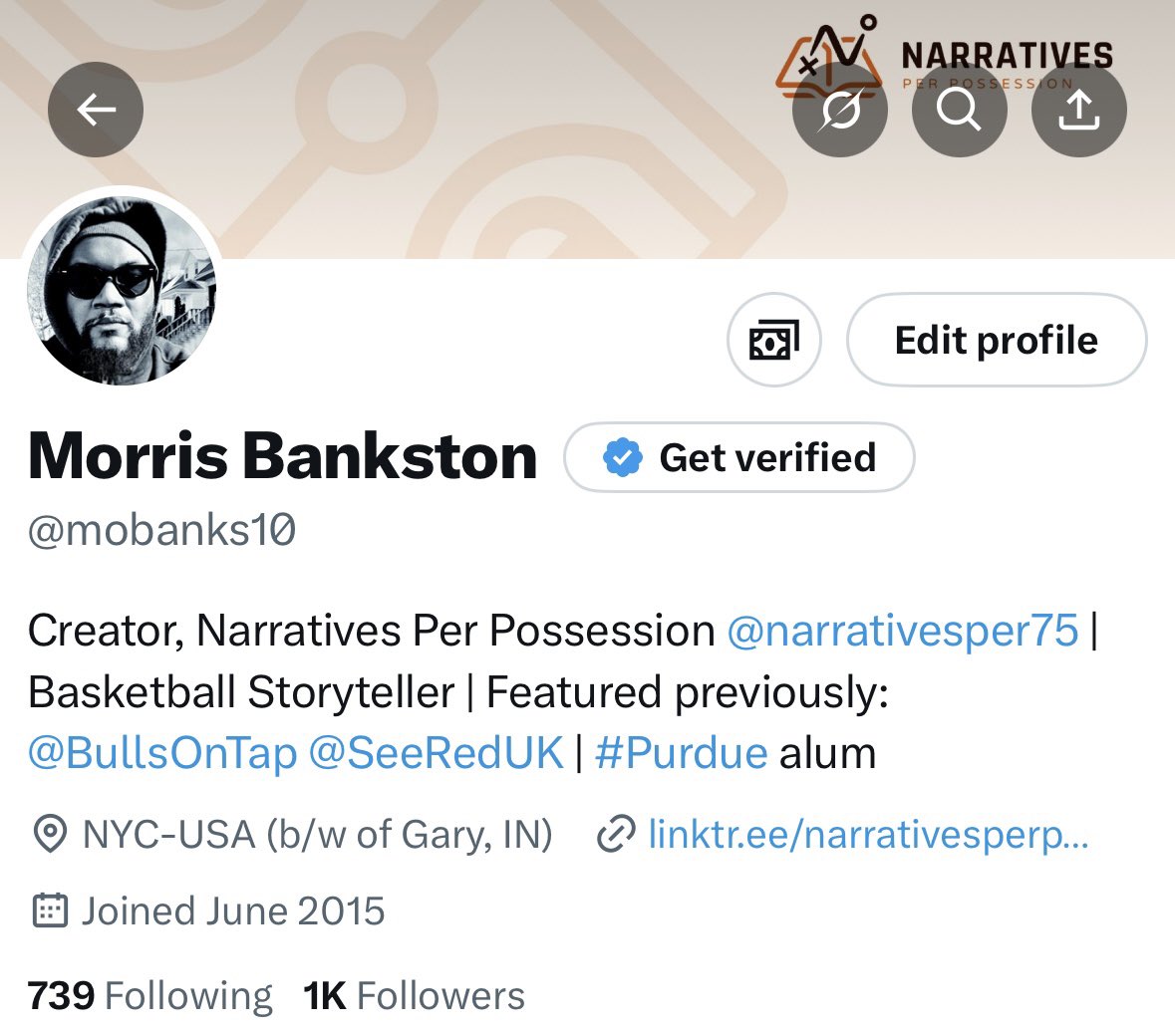 Morris Bankston (@mobanks10) on Twitter photo 1K!
Thanks friends!
Please follow the <a href="/NarrativesPer75/">Narratives Per Possession</a> X handle too so we put a rack on that account! 1K!
Thanks friends!
Please follow the <a href="/NarrativesPer75/">Narratives Per Possession</a> X handle too so we put a rack on that account!