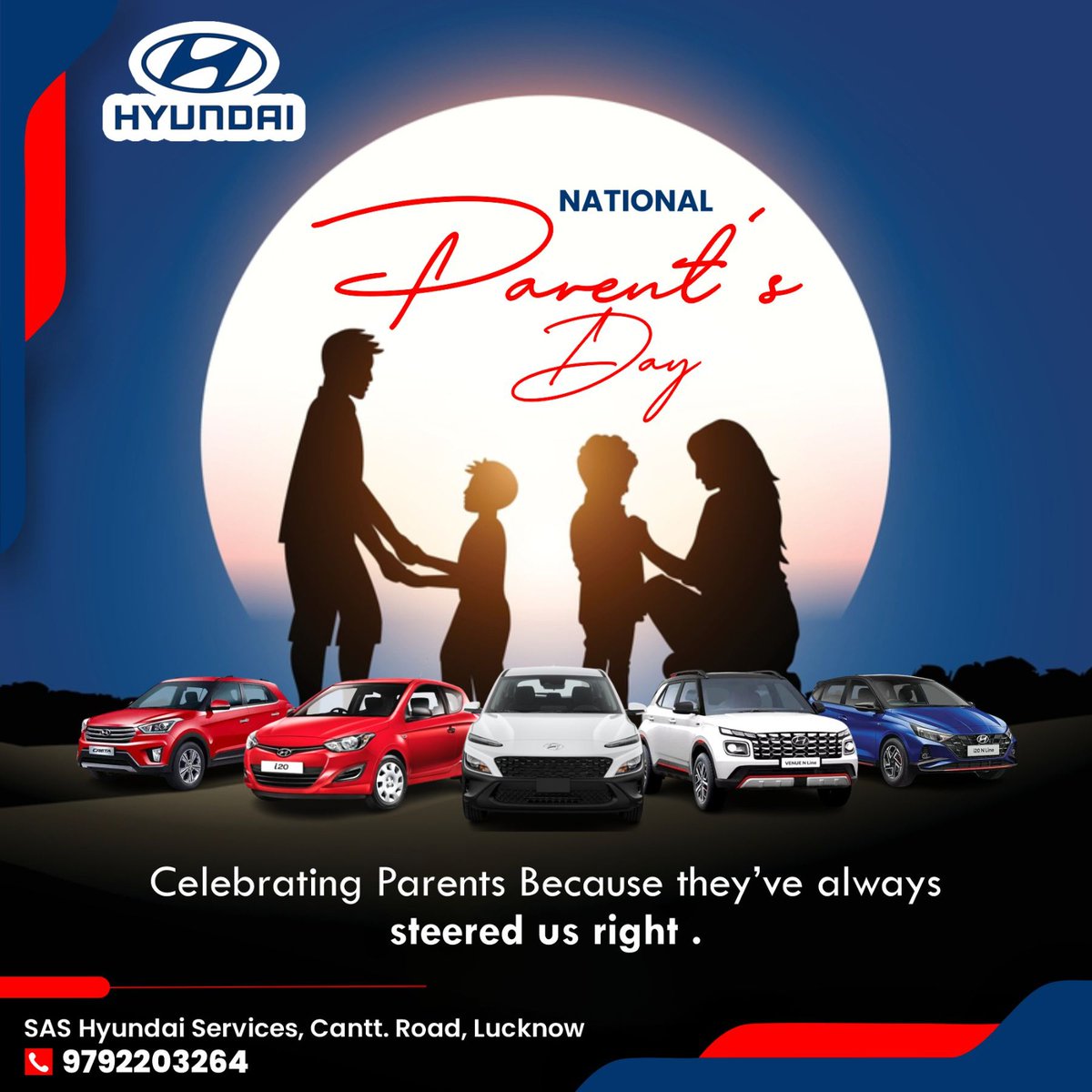SasRoad's tweet image. 🚗💙 Today we celebrate those who gave us the wheel to life—and taught us how to steer it right!

🛠️ This Parents Day, gift them something truly valuable:
 ✨ A smooth, safe ride.

#ParentsDay #HyundaiWorkshop #CareKiDrive #MomDadKaSafar #HyundaiCares #HyundaiService #CanttRoad🌼