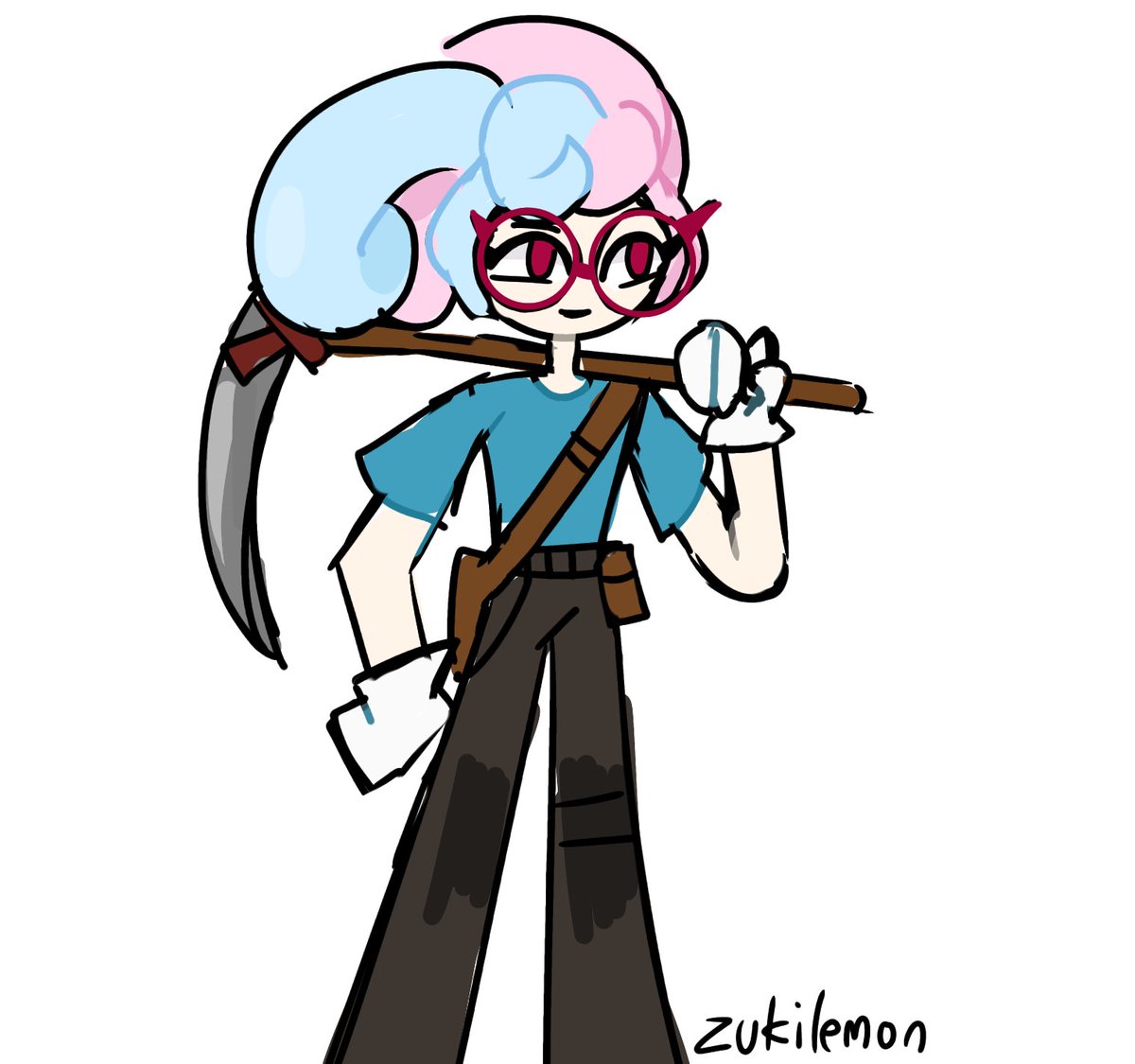 Zukilemon's tweet image. Children yearned for the mines. #cookierun