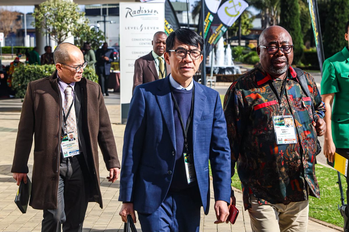 ANCLimpopo's tweet image. 📍On the sidelines of Day 2 of the #LiberationMovementsSummit2025, Radison Blu Hotel and Conferences centre, Kempton Park