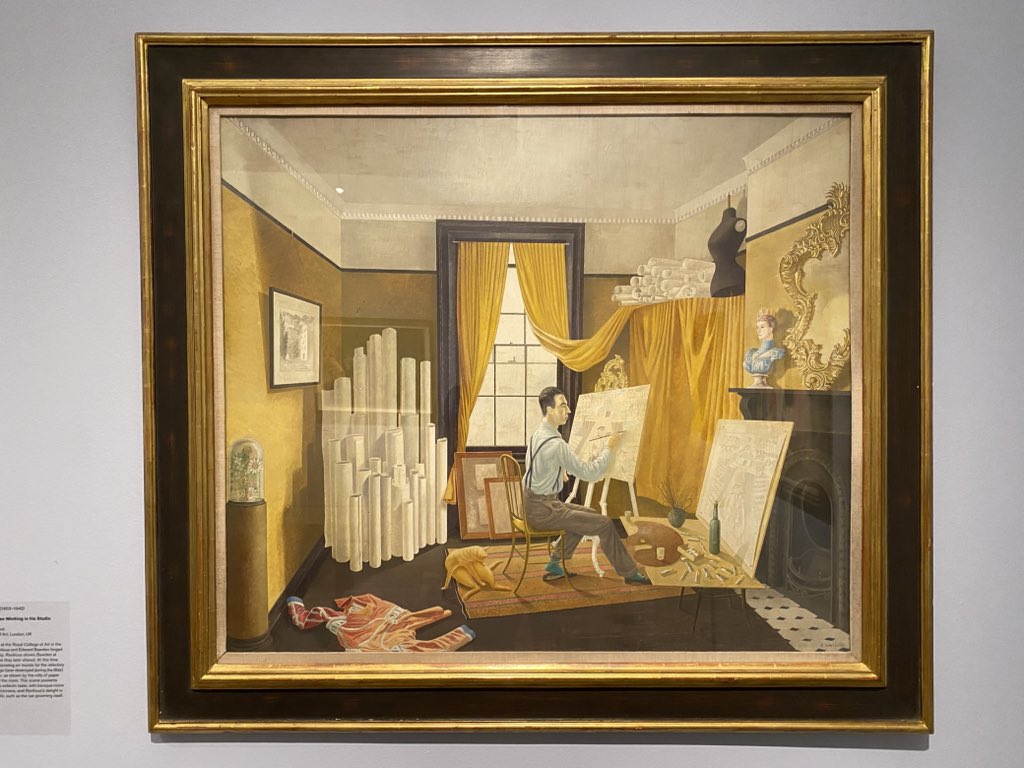 TimSmith2021's tweet image. Third visit to the wonderful 'Seeing Each Other : Portraits of Artists' @PallantGallery & my top four favourites have changed yet again!
