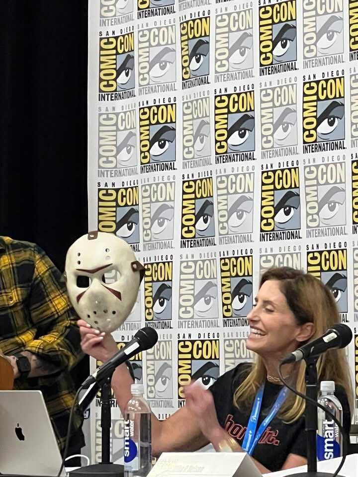 UncleCreepy's tweet image. I’ve been staring at these images for a while trying to dissect why it looks awkward. It’s the eye holes. They’re too expressive instead of “empty.” Because of this they give off an angular cartoonish vibe. The rest of the mask, is okay. Thoughts? #jasonvorhees #fridaythe13th