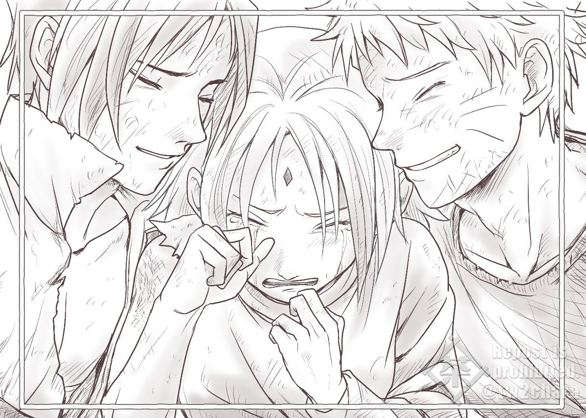 「ありがとうごめんなサクラ」
史上最大7班大喧嘩のあとこういうのもあったらいいなーなー