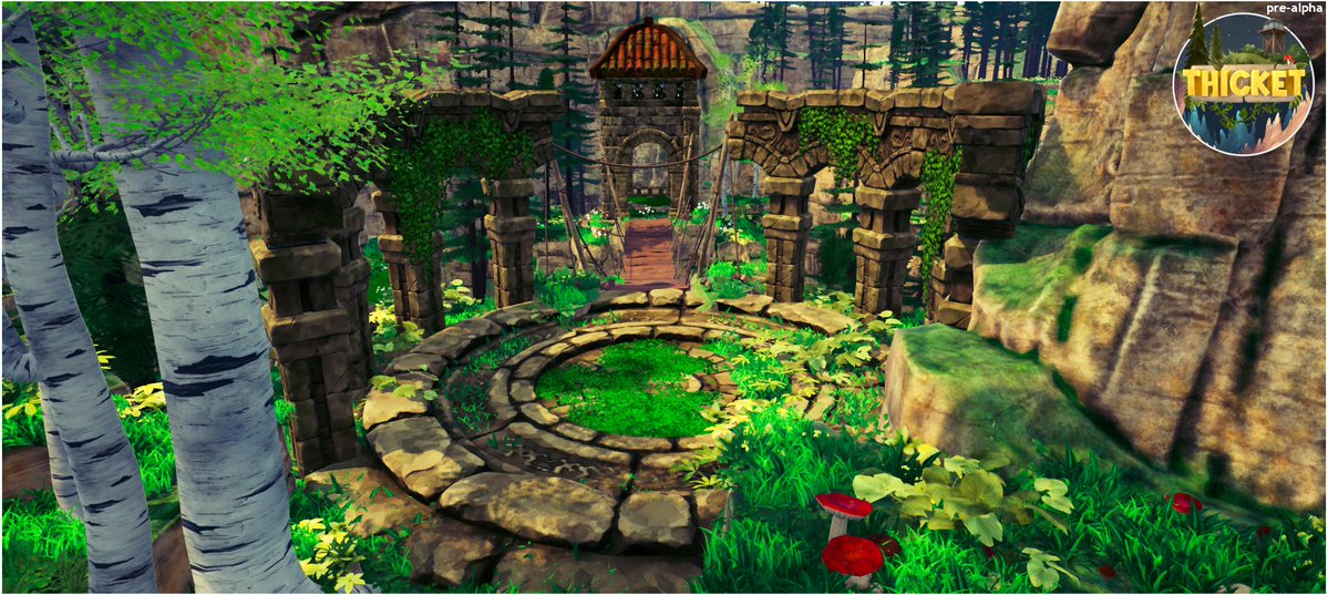 ThicketGames's tweet image. Happy #ScreenshotSaturday!
Today in #Thicket we're asking: would you cross this bridge when you come to it?
#indiegame #cozygame #survivalgame