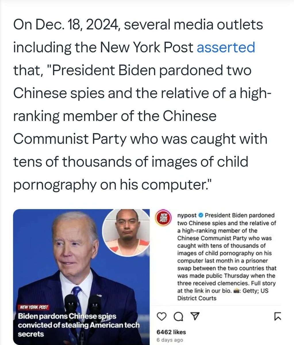 TheCCShowcast's tweet image. Do you remember Joe Biden commuted the sentences of sex offenders and spies who were caught with child p0rn and Democrats didn't bat an eye?