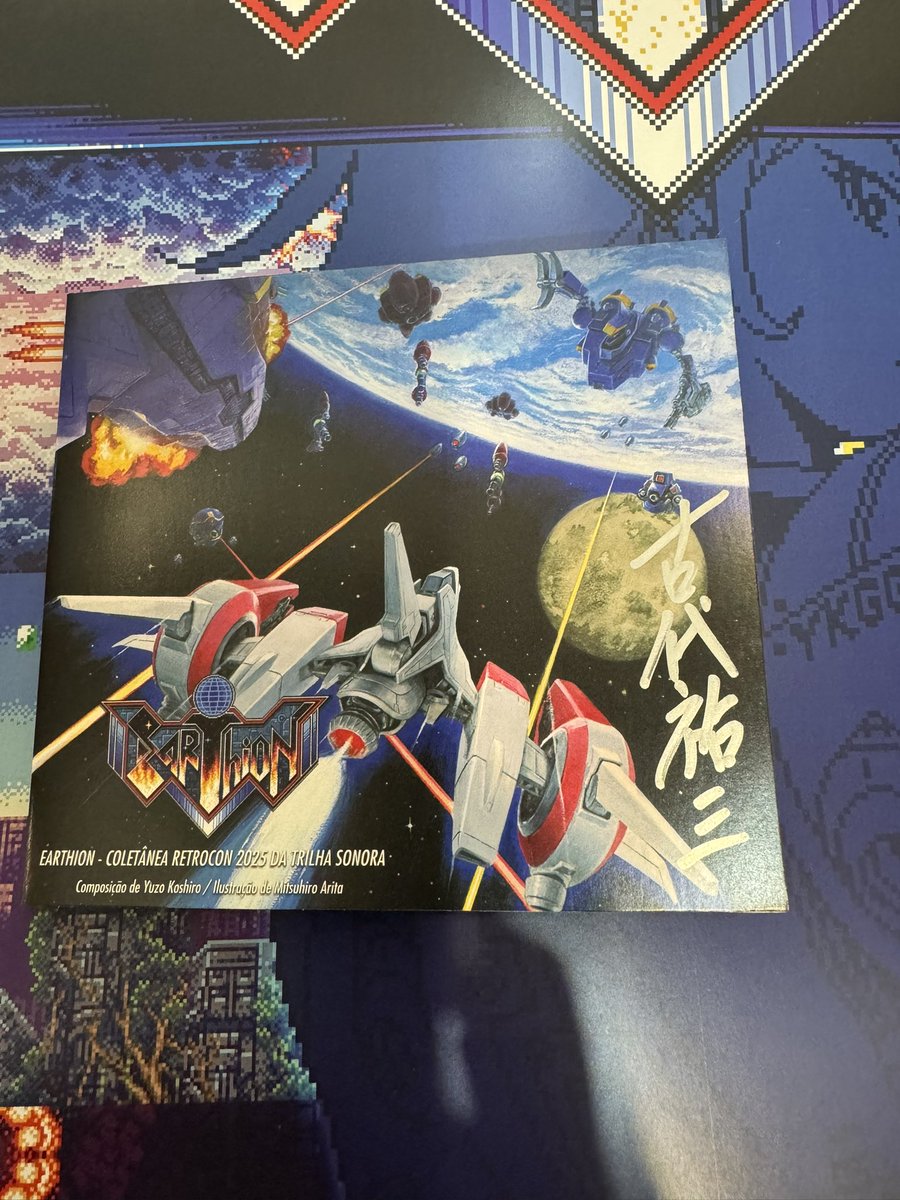 古代悠三師匠にお会いできました！非現実的ですね！本当にありがとうございました！

Encontro com o mestre Yuzo Koshiro! Surreal demais! Thank you!!

<a href="/yuzokoshiro/">古代祐三 Yuzo Koshiro</a> <a href="/retroconoficial/">Retrocon</a> @acasadovideogame @mrgamespira <a href="/warpzoneme/">WarpZone, criadora do RETROCON</a> <a href="/limitedrungames/">Limited Run Games</a> 
#walterjuniorart #earthion