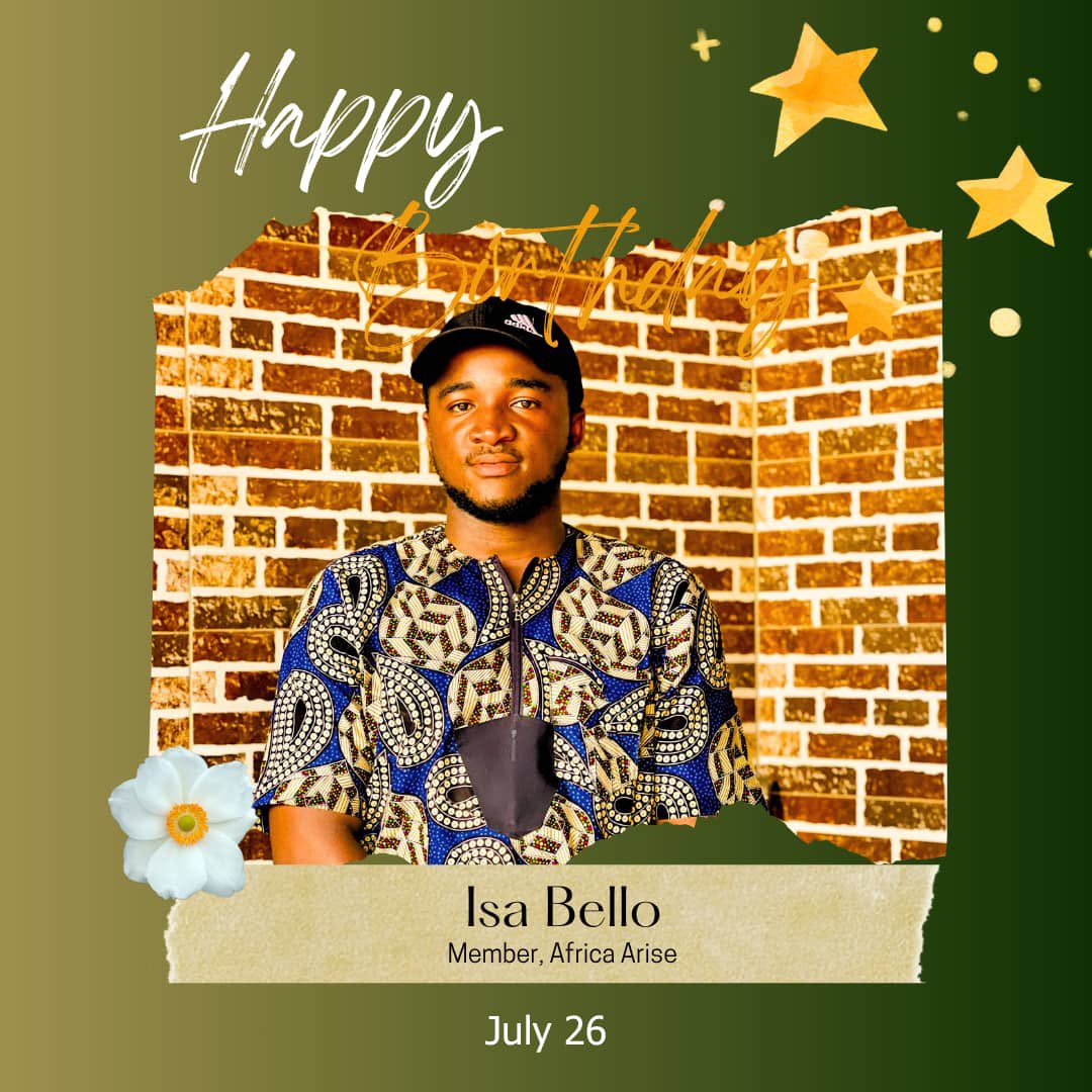 Africa Arise (@africaarise) on Twitter photo Happy Birthday Mr <a href="/Isabelloisa1/">Engineer ISASKI</a>
Wishing you a wonderful day filled with joy, love, and celebration.
May your special day be as bright as your contributions to Arise Africa.
Here's to another amazing year ahead. Happy Birthday Mr <a href="/Isabelloisa1/">Engineer ISASKI</a>
Wishing you a wonderful day filled with joy, love, and celebration.
May your special day be as bright as your contributions to Arise Africa.
Here's to another amazing year ahead.