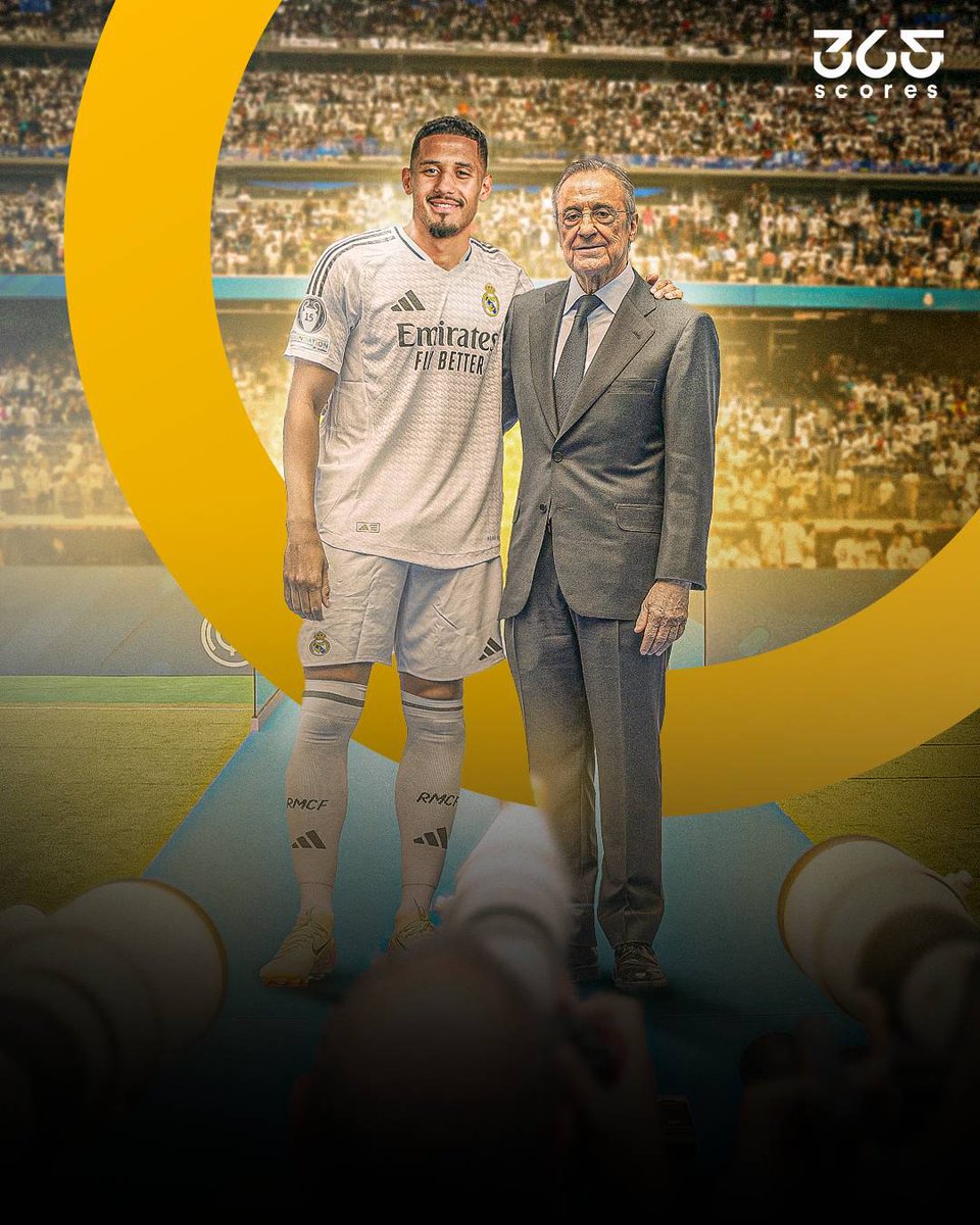 EL SUEÑO DE FLORENTINO🤯♥️

Pese a la reciente incorporación de Dean Huijsen, el Real Madrid es consciente de que aún necesita reforzar su línea defensiva. En ese sentido, el nombre de William Saliba sigue figurando como el favorito de Florentino Pérez para apuntalar la zaga