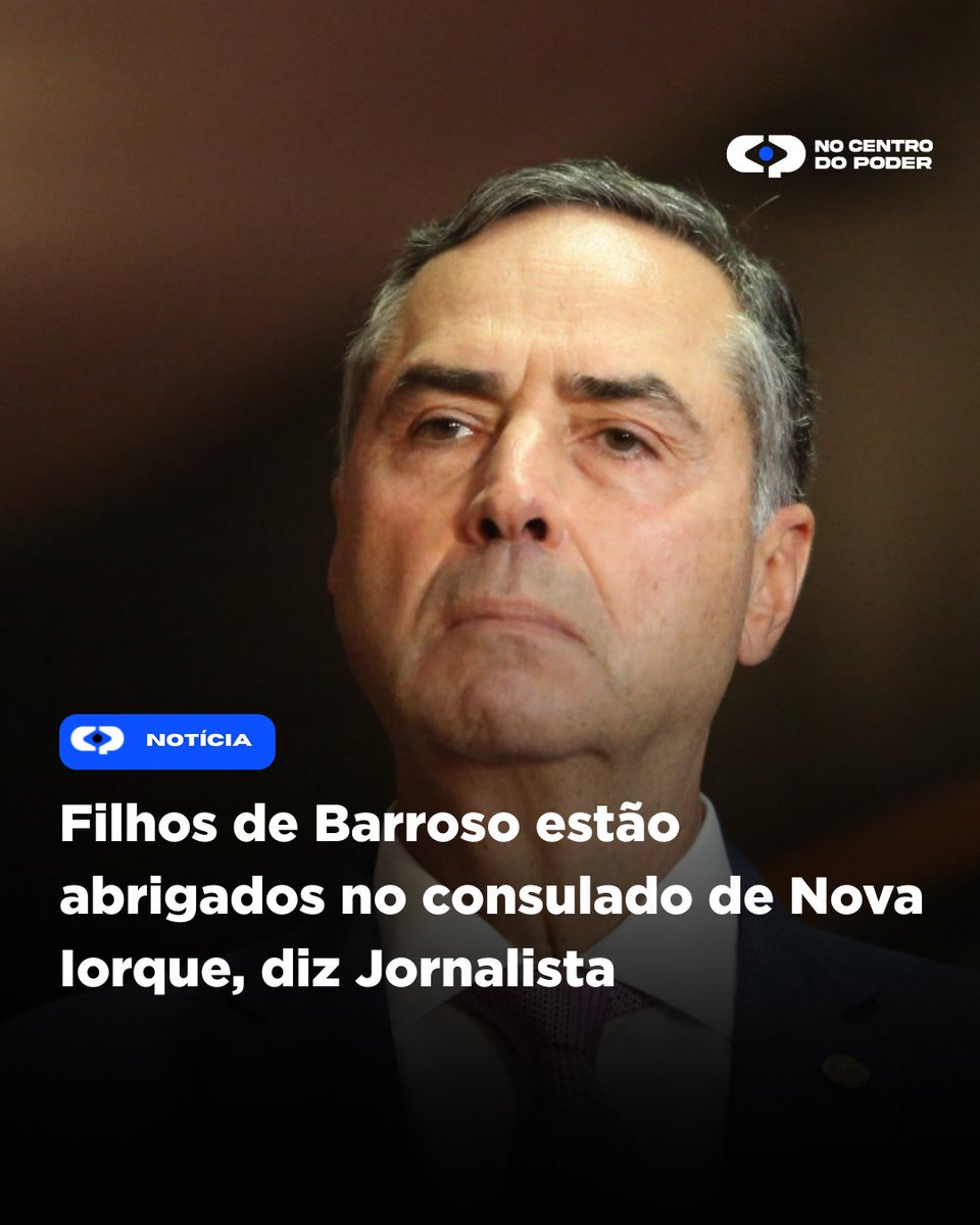 centrodopoderbr's tweet image. Filhos de Barroso estão abrigados no consulado de Nova Iorque, diz Jornalista
💻 Confira a matéria completa no nosso site.
📲 nocentrodopoder.com