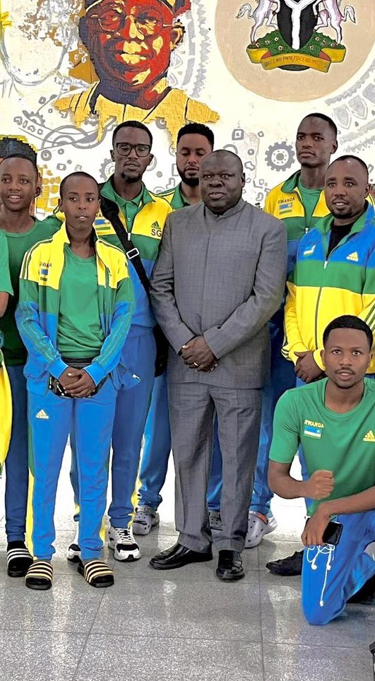 TimesSportRW's tweet image. JUST IN: Aline Irakoze, a 16-year-old national team debutante has defied the odds to reach the finals in the ongoing UFAK 2025 junior (female) division's individual Kumite contests, in Abuja, Nigeria.
In her first match, she tamed Benin's Daphine Shika Garba Imorou 8-0.
In the…