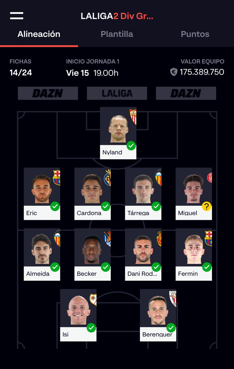 EdWarner80 (@ed_warner80) on Twitter photo Arrancamos la 2º División de <a href="/sr_minguez/">Sr.Minguez</a> con estos guerreros
Objetivo: subir a 1ª🏆💪 #LLFSrMinguez Arrancamos la 2º División de <a href="/sr_minguez/">Sr.Minguez</a> con estos guerreros
Objetivo: subir a 1ª🏆💪 #LLFSrMinguez