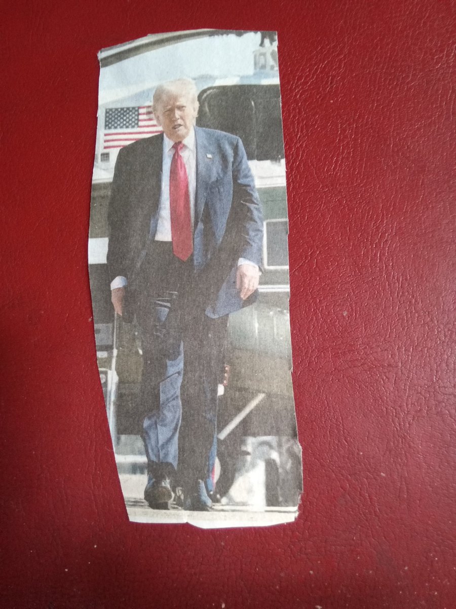 Trump looks like he is ready to keel over