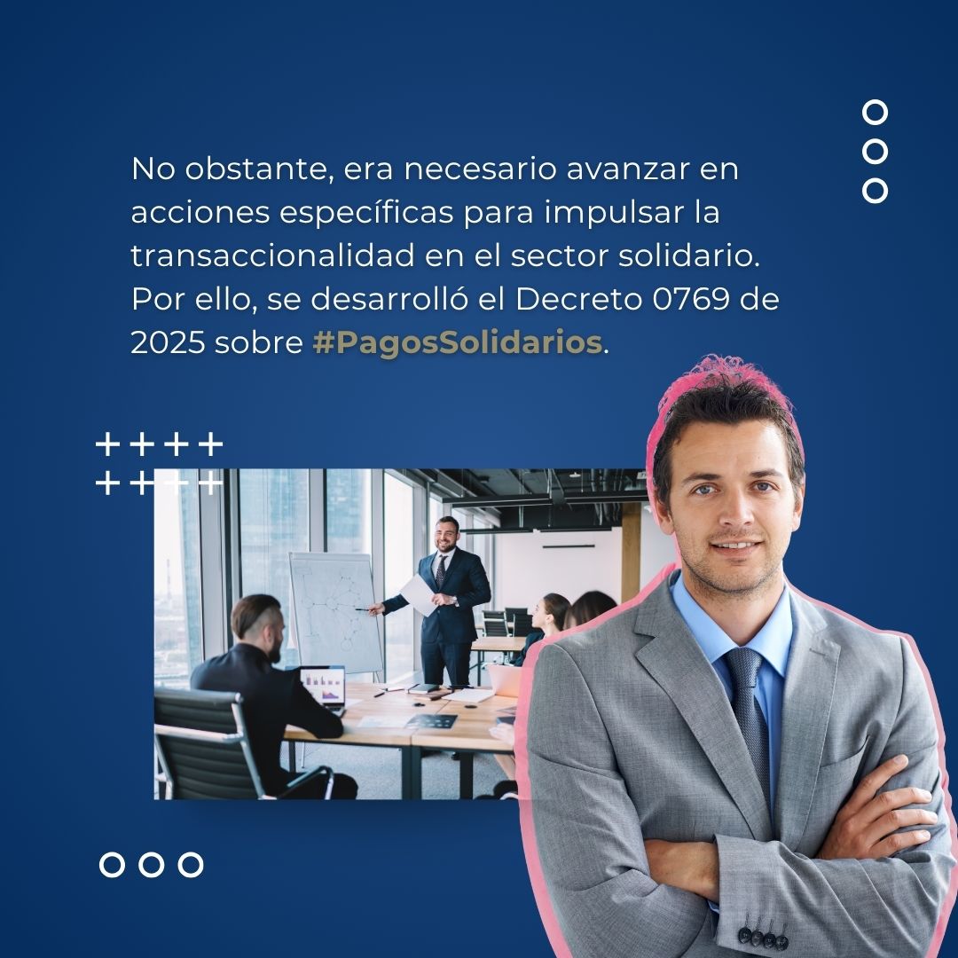 El Decreto sobre #PagosSolidarios busca promover la modernización y competitividad del sector solidario. Conócelo aquí  👉 bit.ly/3IubStd