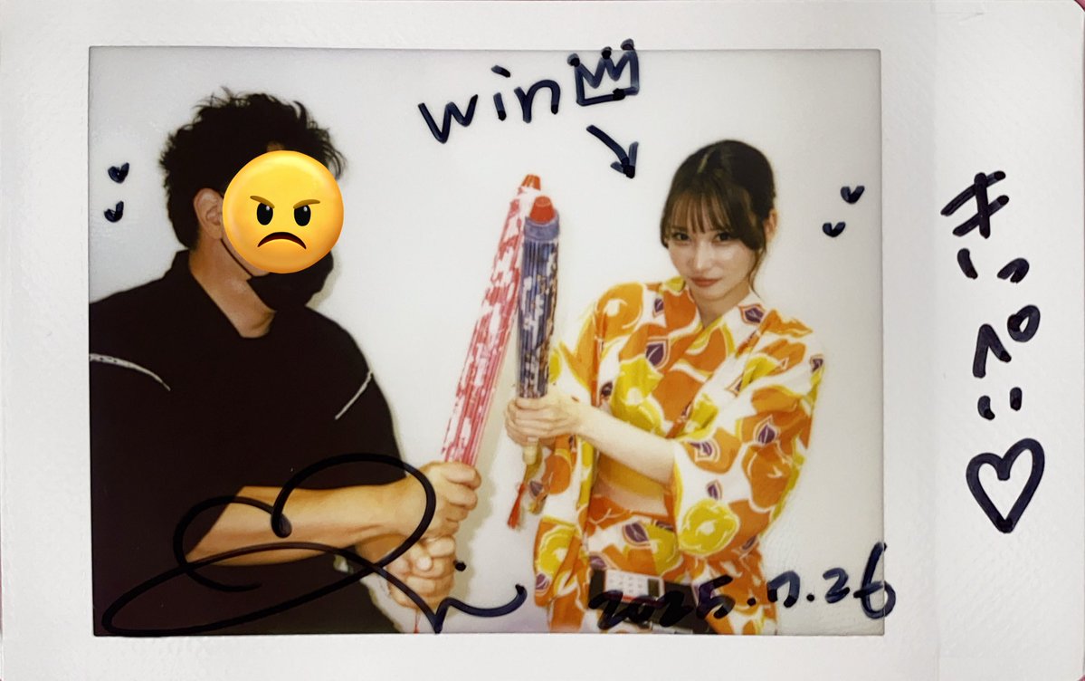 M_kippei0714's tweet image. 東京握手会&チェキ会7/26 Vol.2
白バックやと色が映えて綺麗だこと( ˙◊˙ )
これだけチェキ撮ってくると
普通のツーショットもいいんやけど
なんか物足りんのよね(*'へ'*) ンー
結果ふざけるって言う( ˙▿˙ )ははは
合わせてくれる真依ちゃんが好きです(*´︶`*)
#大野真依
#きみとバンド