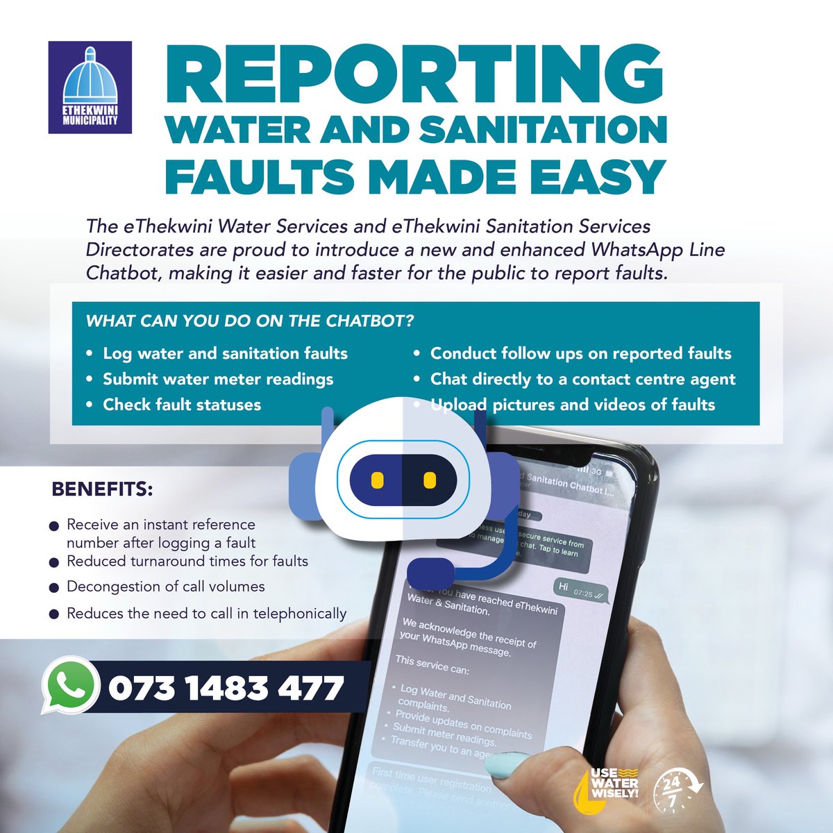 eThekwiniM's tweet image. #ReportingWaterFaults
#UkubikwaKwezinkingaZamanzi