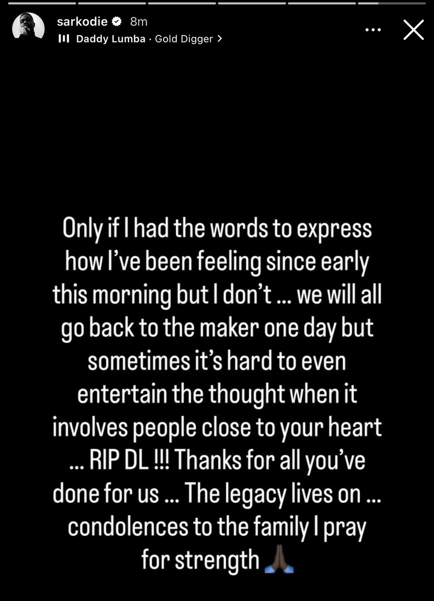 SarkNativesGH's tweet image. Sarkodie ✍️ Daddy Lumba