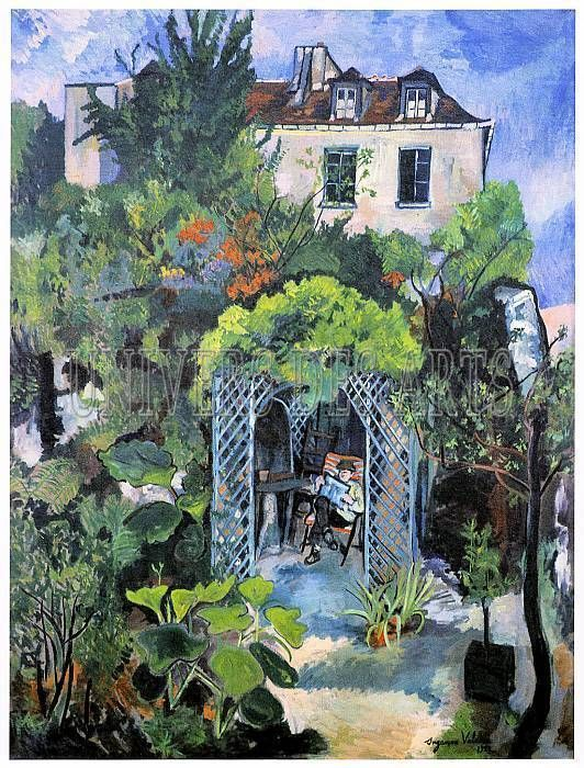o0aga0o's tweet image. André Utter in the garden at Rue Cortot
Suzanne Valadon (French,1865-1938)