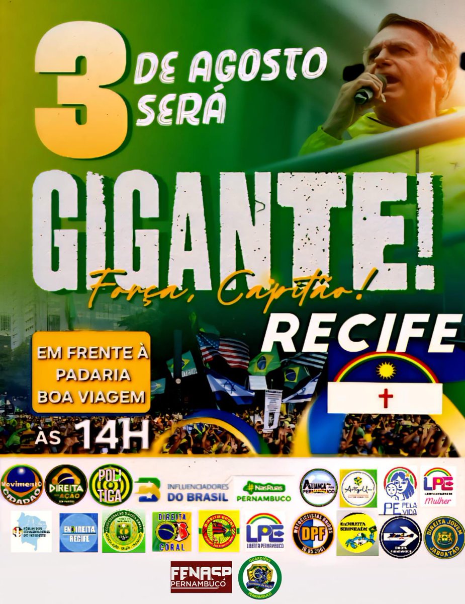 Realndependence's tweet image. Dia 03 de Agosto participe da grande manifestação em apoio ao presidente Bolsonaro!
Vista sua camisa da seleção, ou qualquer outra. Só na vale vermelho. Vermelho apenas nos Estados Unidos com Trump!!