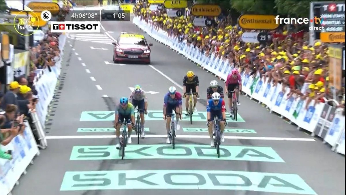 le_stade's tweet image. Magnifique Jordan Jegat ! Auteur d'un très joli Tour de France, le Français va rentrer dans le top 10 à l'issue de la 20e étape au profit de Ben O'Connor. 🇫🇷🥳
#TDF2025